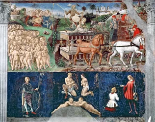 The Month of May: Triumph of Apollo and the Zodiac